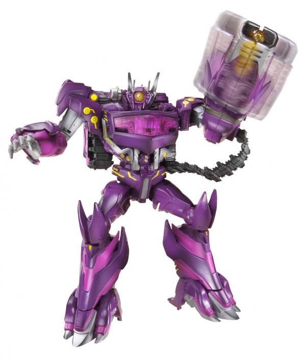 SDCC 2013: Hasbro's Official Product Images - Transformers Event: Hasbro 2013 SDCC Transformers Beast Hunters Shockwave Bot